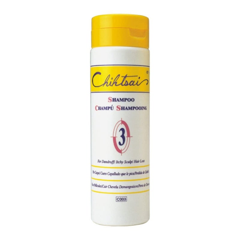 Chihtsai No3 Shampoo for Hair Loss 83oz250ml  Eliminate dandruff  flakes Smooths itchy scalp