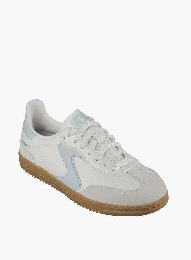 SKECHERS Women Hotshot Panelled Lace-Up Sneakers