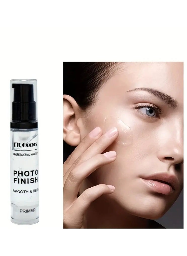 Fit Colors - Pro-Longwear Makeup Primer Cream - Minimizes Invisible Pores and Fine Lines, Lightweight, Gentle, Long-Lasting, Skin-Fitting Base for Flawless Makeup Looks - Hydrating, Non-Greasy, Paraben-Free Formula - Image 1