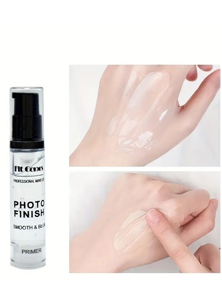 Fit Colors - Pro-Longwear Makeup Primer Cream - Minimizes Invisible Pores and Fine Lines, Lightweight, Gentle, Long-Lasting, Skin-Fitting Base for Flawless Makeup Looks - Hydrating, Non-Greasy, Paraben-Free Formula - Image 1