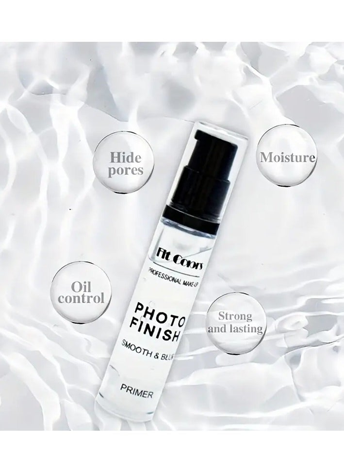 Fit Colors - Pro-Longwear Makeup Primer Cream - Minimizes Invisible Pores and Fine Lines, Lightweight, Gentle, Long-Lasting, Skin-Fitting Base for Flawless Makeup Looks - Hydrating, Non-Greasy, Paraben-Free Formula - Image 1