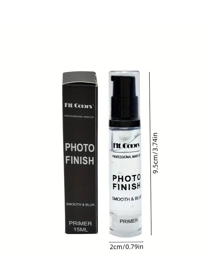 Fit Colors - Pro-Longwear Makeup Primer Cream - Minimizes Invisible Pores and Fine Lines, Lightweight, Gentle, Long-Lasting, Skin-Fitting Base for Flawless Makeup Looks - Hydrating, Non-Greasy, Paraben-Free Formula - Image 1