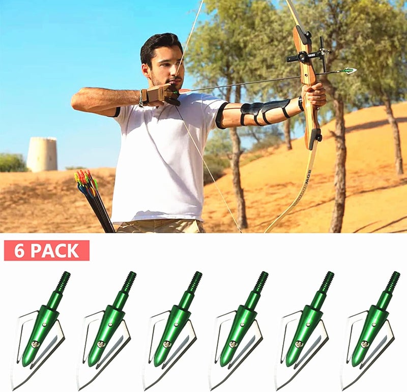 N.C Hunting Arrowhead Cutting Blade Archery Broadhead Traditional Crossbow Compound Bow Arrowhead - Image 5
