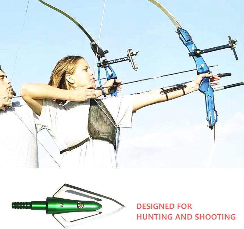N.C Hunting Arrowhead Cutting Blade Archery Broadhead Traditional Crossbow Compound Bow Arrowhead - Image 4