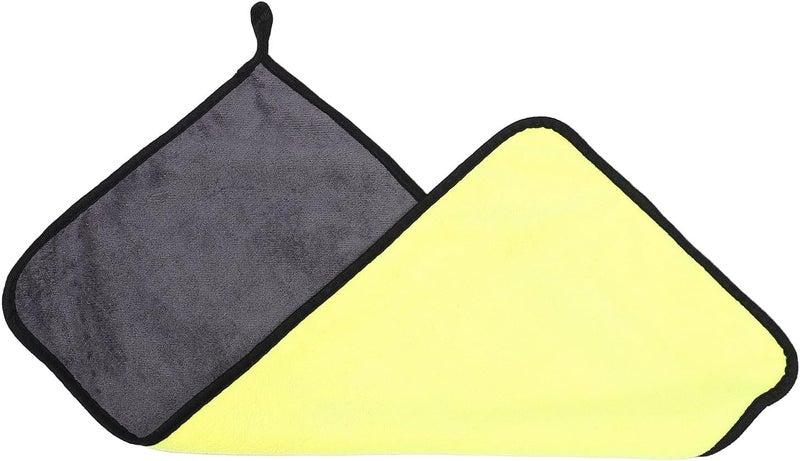 منشفة Vaguelly Super Absorbent لغسيل السيارات، مقاس 30×60 سم، مصنوعة من ألياف دقيقة، مثالية لتنظيف وتجفيف السيارات. - Image 1