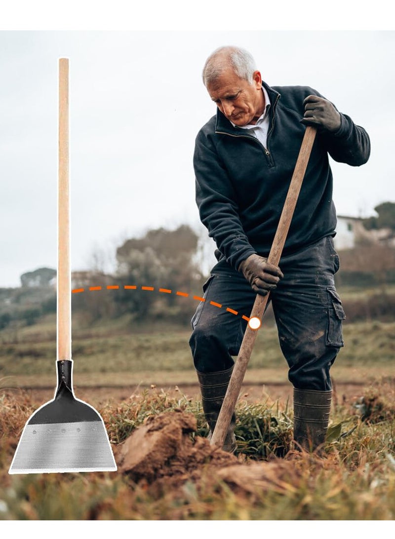 Excefore Multifunctional Garden Tool, Garden Shovel, Multi-Functional Outdoor Garden Cleaning Shovel, Stainless Steel Cleaning Shovel, for garden cleaning, weeding, planting farm - Image 5