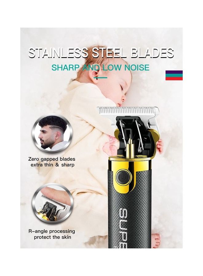 VGR Cordless Professional Hair And Beard Trimmer Black - Image 4