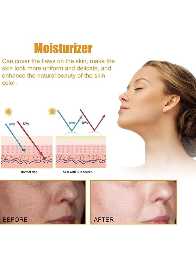 SOUG Marlamall Face Sunscreen Stick Sunscreen Sun Stick SPF50+ PA++, Lightweight Sunscreen Stick Face Moisture Stick, No Sticky Refreshing Sun Stick Skin Sunscreen for All Skin Type - Image 5