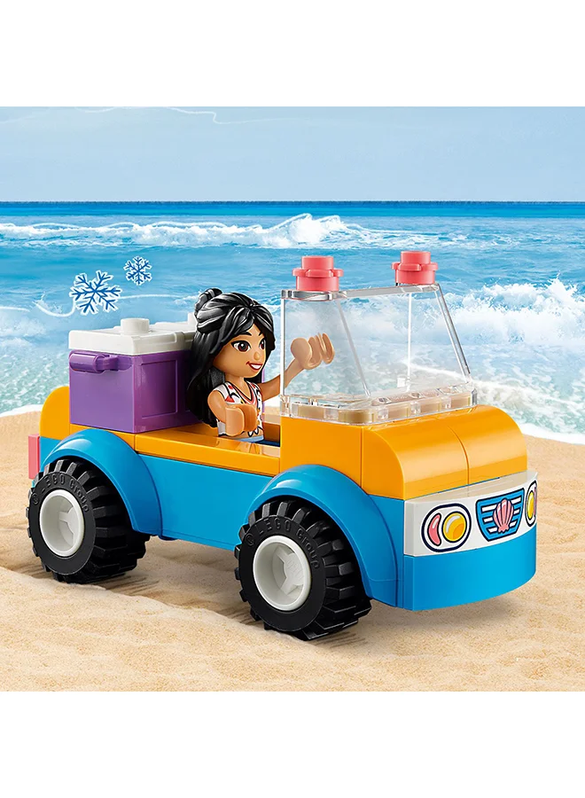 LEGO Friends Beach Buggy Fun 41725 Building Toy Set; Creative Fun for Ages 4+; With 2 Mini-Dolls, a Pet Dog Character, a Beach Buggy and Accessories (61 Pieces)