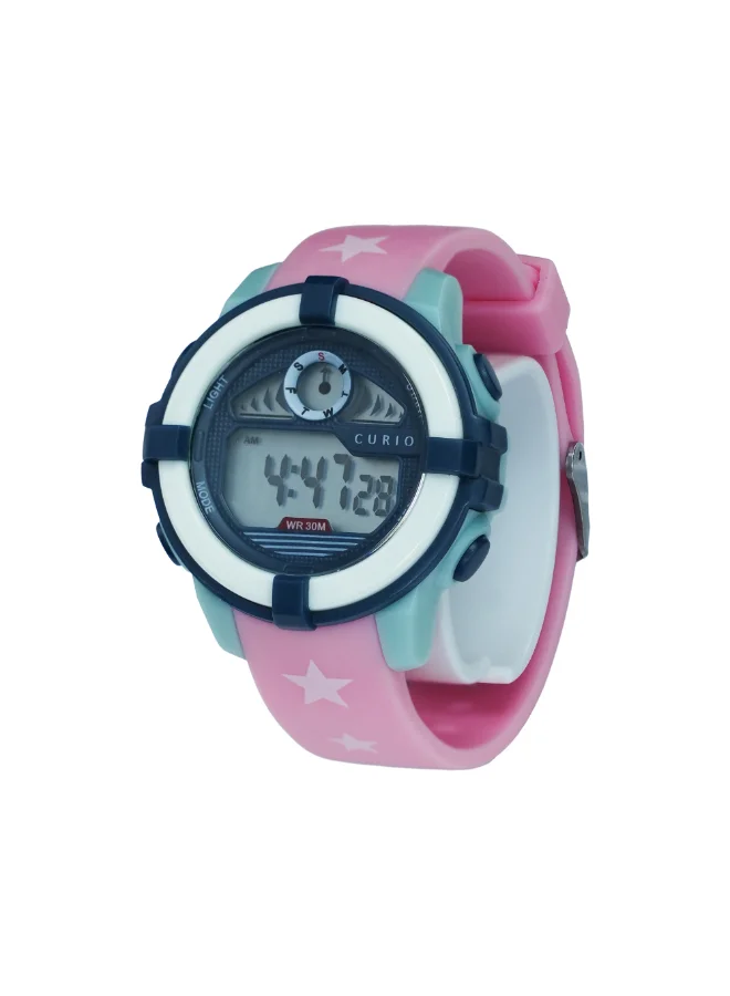 Curio Kids's Plastic Digital Watch CU-8210L-5 - 36 mm