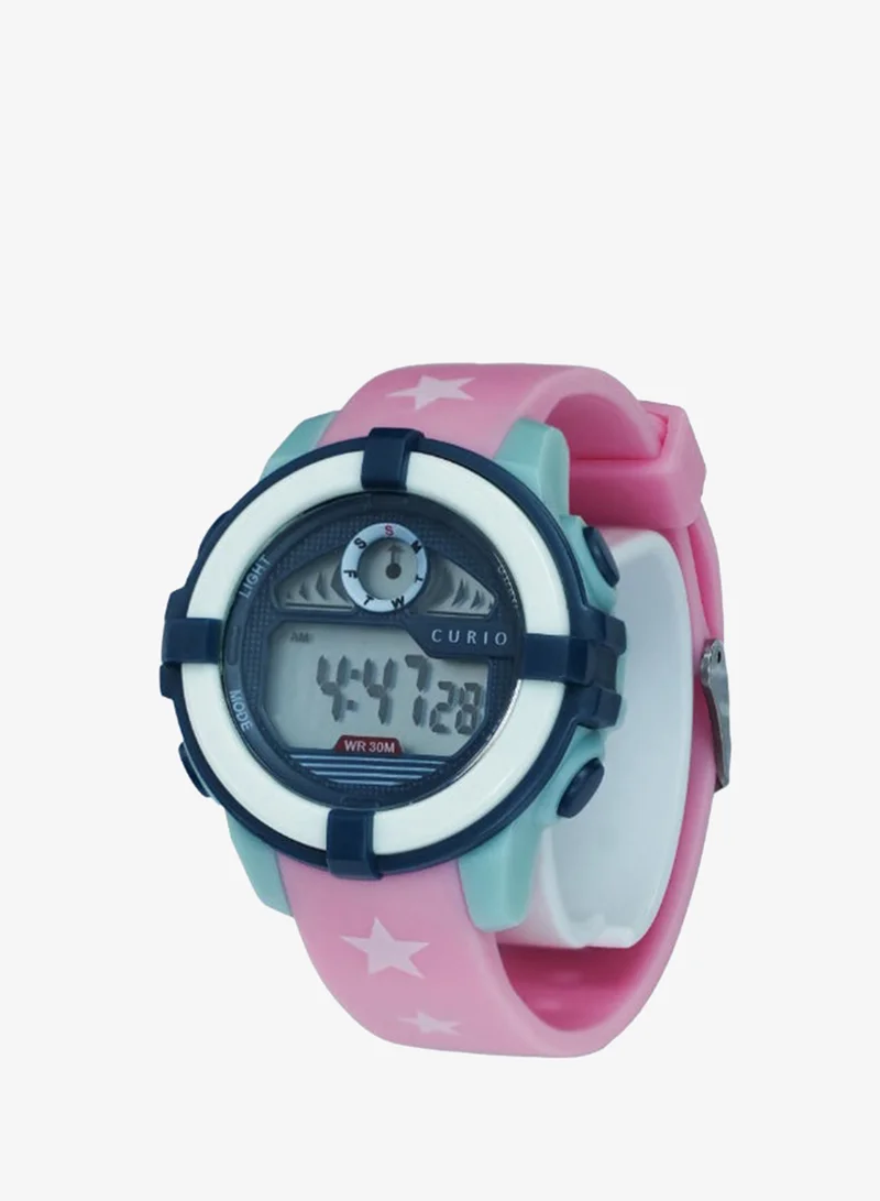 Curio Kids's Plastic Digital Watch CU-8210L-5 - 36 mm