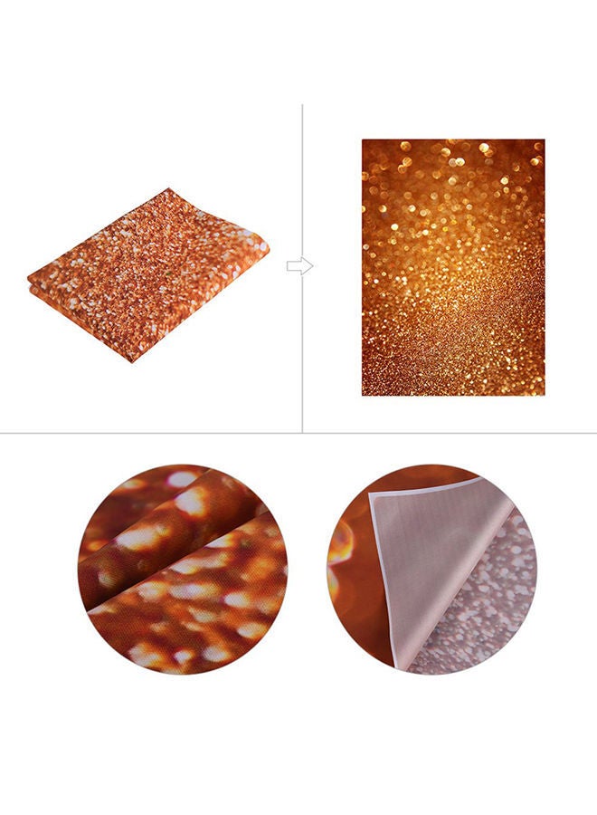 NIBEMINENT Photography Background Glitter Light Bokeh Spot Sequin Backdrop Digital Printed Photo Studio Props Brown/White - Image 5