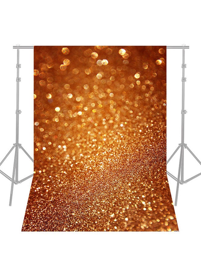 NIBEMINENT Photography Background Glitter Light Bokeh Spot Sequin Backdrop Digital Printed Photo Studio Props Brown/White - Image 2
