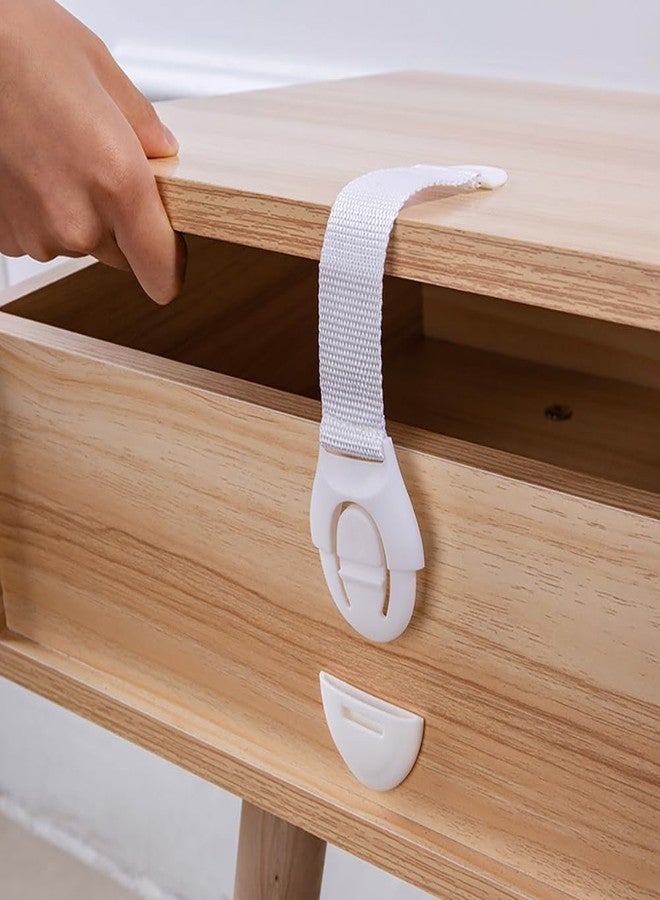LILTOES Baby Safety Cabinet Locks, Child Proofing for Furniture and Drawers (Cabinet Lock) - Pack of 10 - Image 1