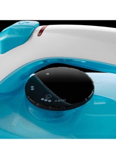 Russell My Iron Steam Iron - 1800W, Ceramic Soleplate, 260ml Tank, 2m Cord, Self-Clean, Blue/White - 1-Year Warranty  - Image 3
