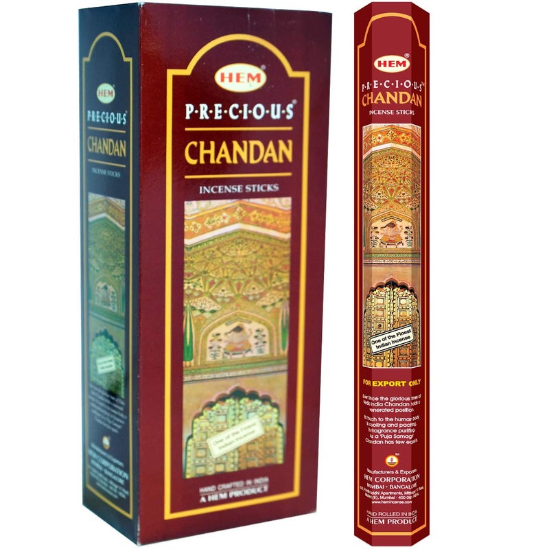 Hem Precious Chandan Incense Sticks Pack of 6 - Image 3