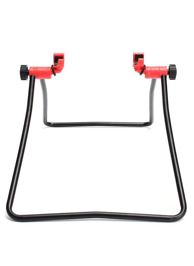 Generic Portable Triangle Display Repair Floor Stand Bicycle Kickstand Bike Accessories 41.65x34.75x3.45cm  - Image 3