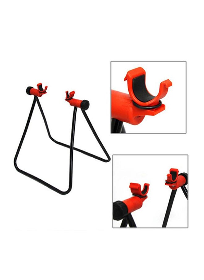 Generic Portable Triangle Display Repair Floor Stand Bicycle Kickstand Bike Accessories 41.65x34.75x3.45cm  - Image 1