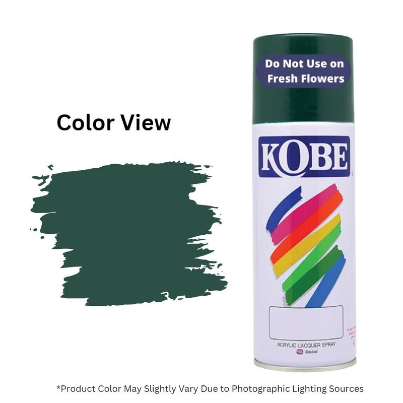 Oasis Kobe Colour Spray Paint Multi-Surface For Wood, Metal, Wall, Glass, Fabric (Green) - Image 2