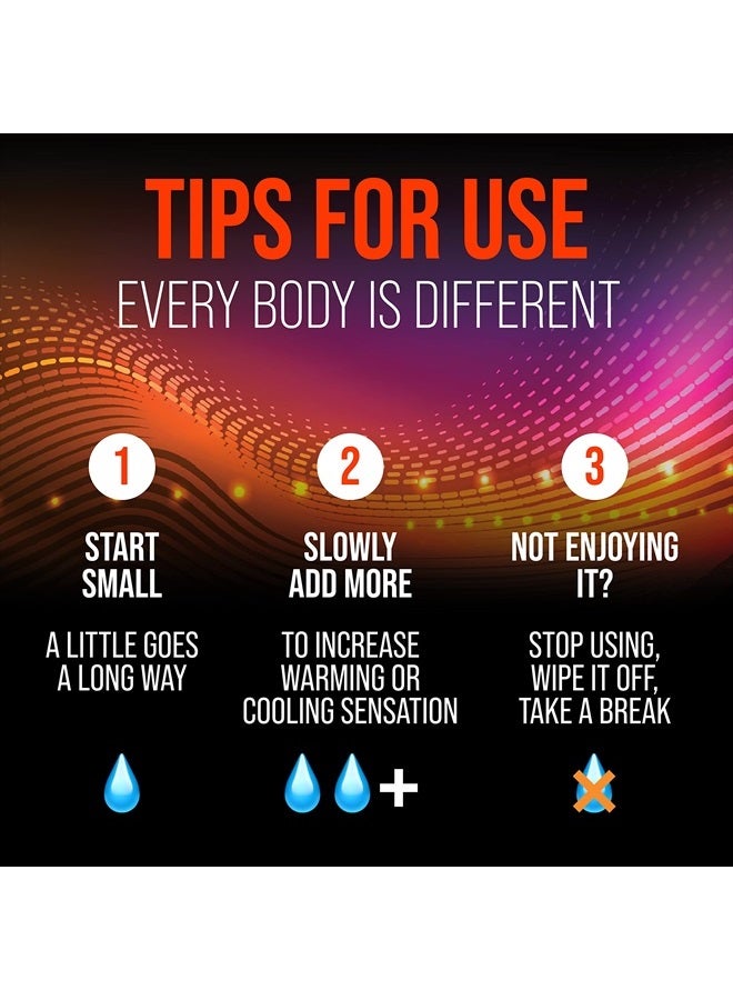 Lube Life Sensations Pleasure Kit Water Based Cooling & Warming Personal Lubricant, for a Tingling and Invigorating Intimate Experience, Lube for Men, Women & Couples, 4Fl Oz (Pack of 2)  - Image 5