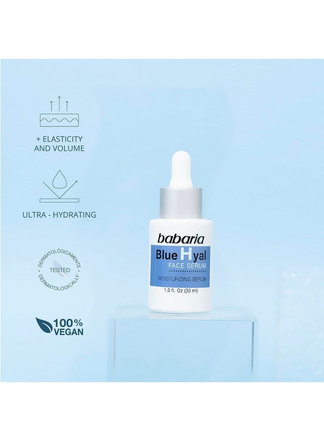 Babaria Hyaluronic Acid Face Serum Intensely Hydrates And Smooths Your Skin Nourishing And Plumping Reduces Wrinkles And Fine Lines Suitable For All Skin Types 1 Oz - Image 2