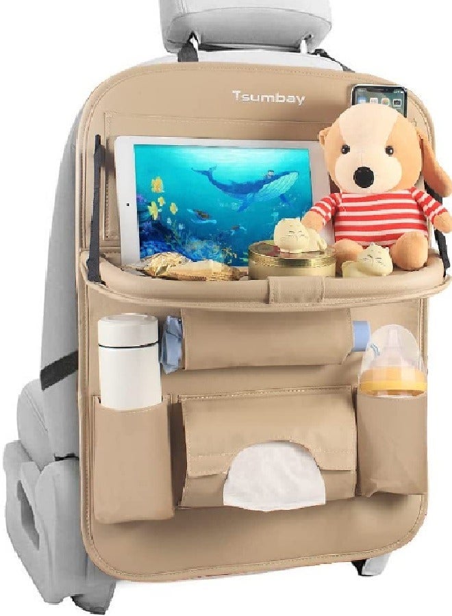 Pu Leather Car Seat Organizer - Image 1