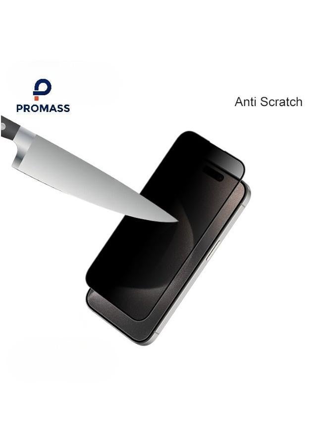بروماس واقي شاشة سيراميك عالي الدقة مضاد للتجسس لهاتف iPhone 14 Plus لحماية الخصوصية من Promass، أقصى حماية للشاشة من الخدوش والكسر - Image 5