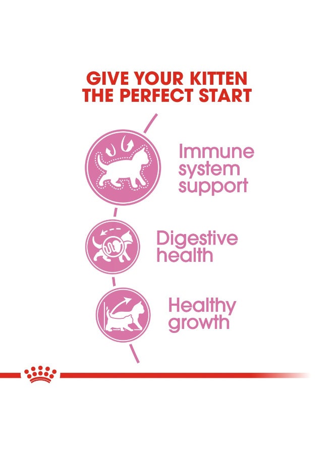 Royal Canin Feline Health Nutrition Kitten Dry Food, Stage 3, 10kg - Image 3