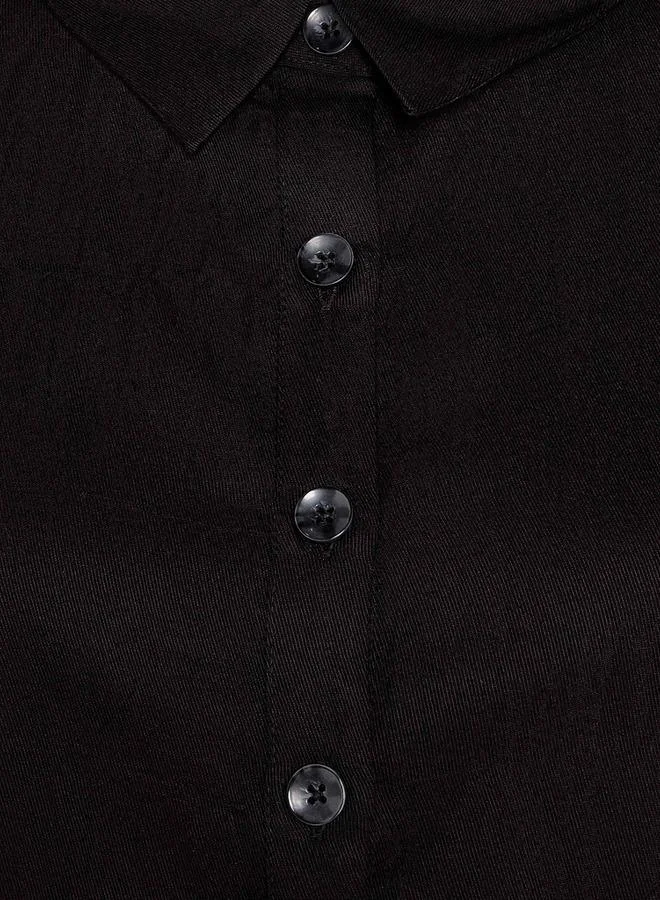 سبلاش فيڤ Lyocell Shirt with Roll Up Sleeves