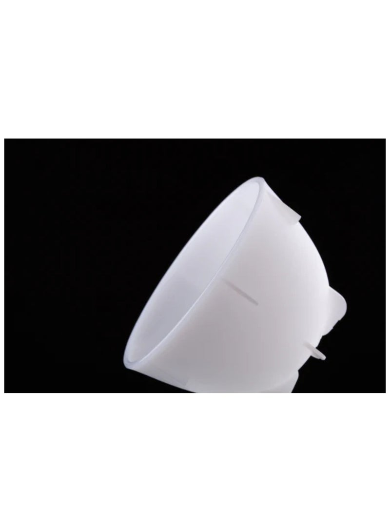 BARISTA HUSTLE White Cupping Bowls, 220 ml, Perfect for 12g Coffee Grinds & 200g Boiling Water, Stackable and Heat-Preserving for Coffee Enthusiasts, Made with High-Density Polyethylene, 24 pcs - Image 5