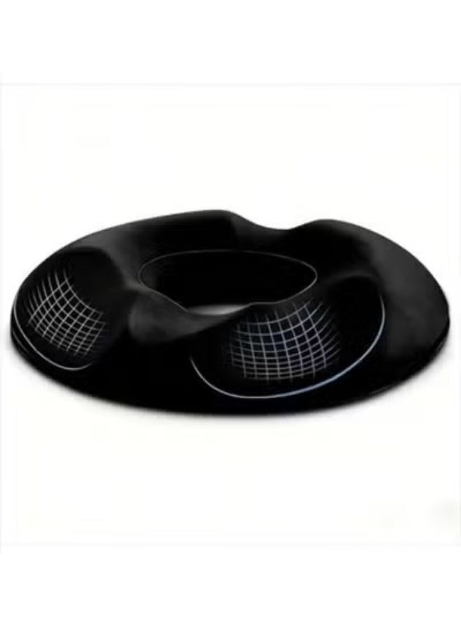 وسادة مقعد ميموري فوم – وسادة مريحة لتقويم الجلوس للمكتب والسيارة والجيمج، قاعدة مانعة للانزلاق مع ارتداد بطيء وسحاب مخفي - Image 1