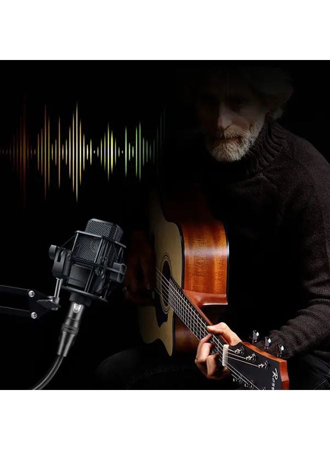 Professional XLR Male To Female Audio Cable 40ft Black Copper Conductor - Image 3