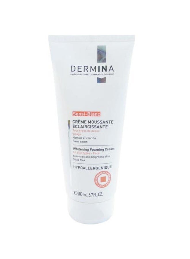 Dermina Sensiblanc Foaming Cream - 200 ml
