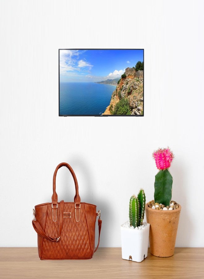 WORLD STAR Artificial Leather Handbag for Womens | Tan - Image 3