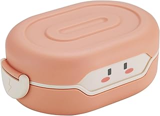 Chchmu Bento Box with Compartments Portable Lunch Box Leakproof Salad Box Cartoon Lunch Containers Work Picnic Travel, - Image 1