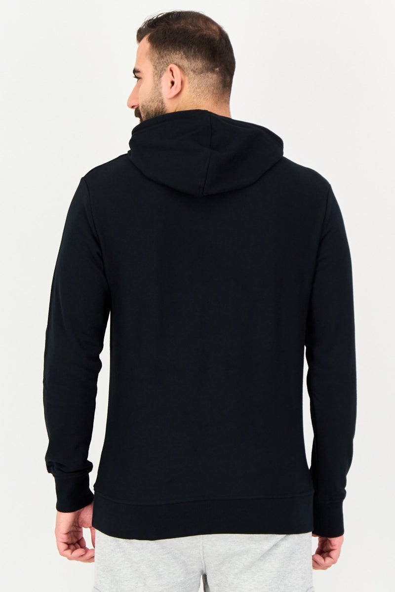 Champion Men Sportswear Fit Long Sleeve Outdoor Hoodies, Black - Image 2