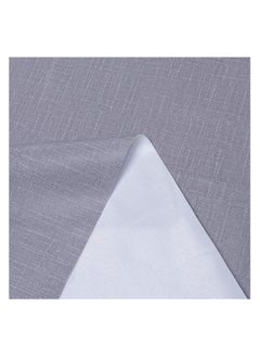 Generic Heavy Duty Vinyl Rectangle Tablecloth 152x305 cm,100% Waterproof, Oil & Spill Proof PVC Table, Wipe Clean for Dining, Parties, Camping, Reusable for Indoors & Outdoors (Light Grey)  - Image 4