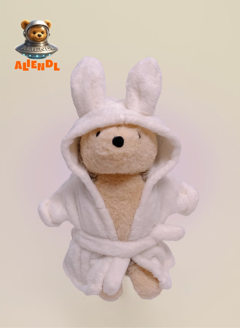 ALIENDL Tender Hedgehog – Plush Hedgehog Stuffed Animal Toy for Baby Kids, Soft Cute Hedgehog Outfit Doll Gift Set with Removable Clothes & Pouch, Adorable Gift for Kids, Girls & Friends - Image 2
