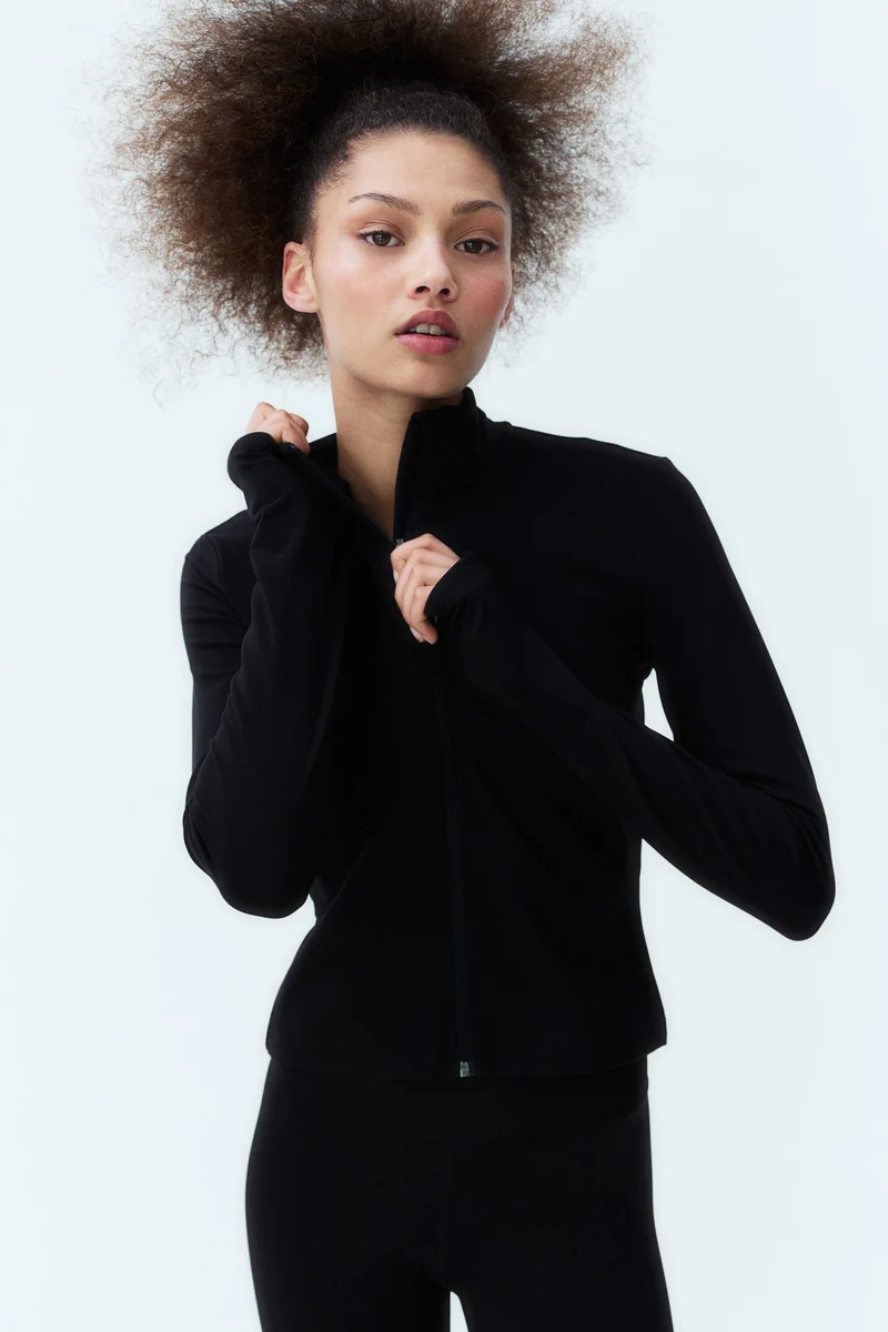 اتش اند ام SoftMove™ Zip-through sports jacket