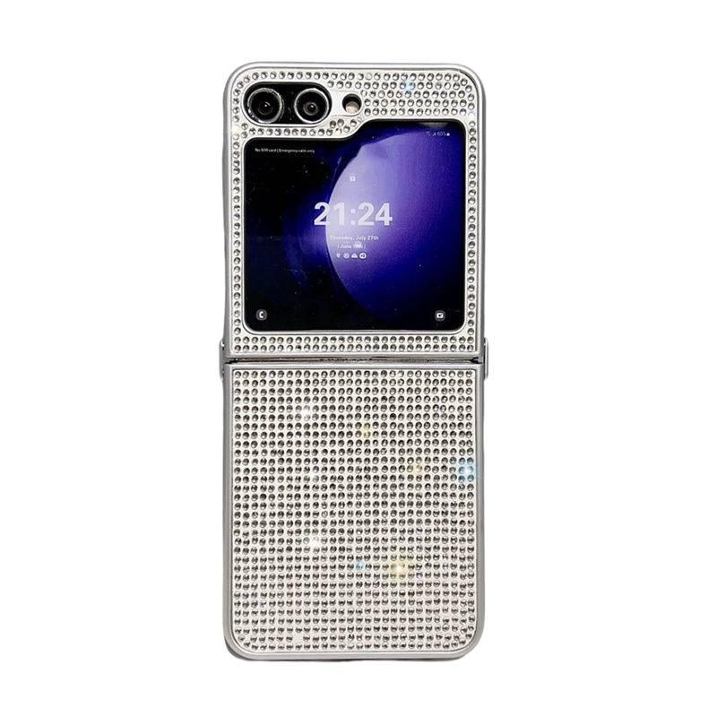 غطاء واقي | Baby's Breath سيليكون | مقاوم للصدمات لـ Samsung Galaxy Z Flip 7 | حماية من السقوط - Image 1