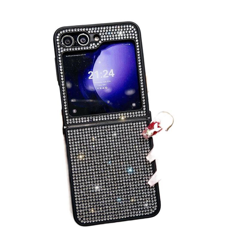 غطاء واقي | Baby's Breath سيليكون | مقاوم للصدمات لـ Samsung Galaxy Z Flip 7 | حماية من السقوط - Image 3