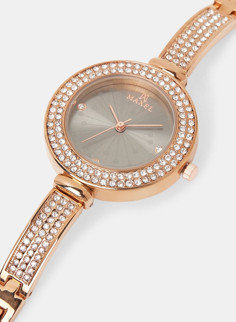 Maxel Women's Fashion Analog Wrist Watches MX322 - 28mm - Image 2