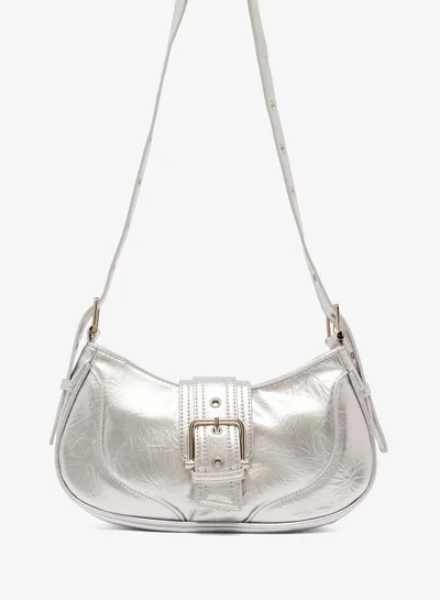 ELLA East-To-West Metal Buckle Bag