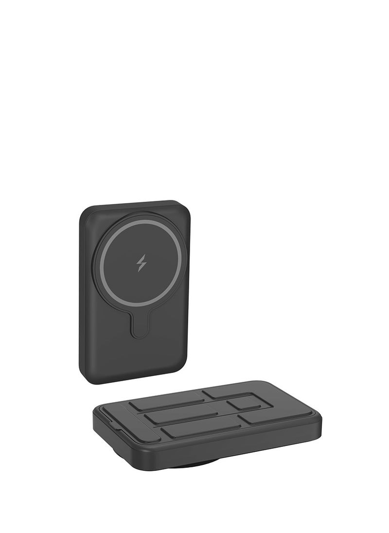 GULFLINK - Fast Magnetic Portable Power Bank Charger for Apple iPhone 12/13/14/15 series 10000mah Black - Image 1
