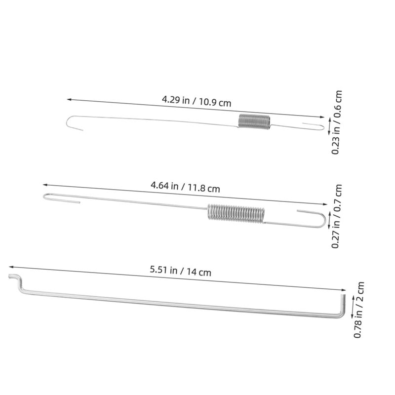 2 Carburetor Return Spring Kits for Gasoline Generators Throttle Speed Springs Replacement - Image 3