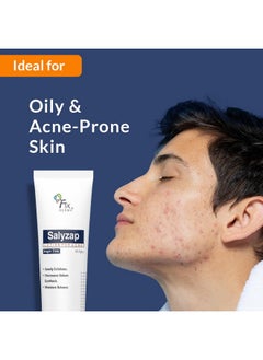 FIXDERMA Salyzap Lotion Night Time, With Salicylic Acid Helps In Moisture Balance, For Acne Scars, Pimples, Unclogs Pores, Exfoliator, Soothes Redness, Suitable For Oily And Acne-Prone Skin, 20Ml  - Image 4