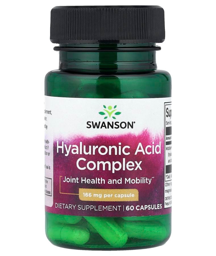 Hyaluronic Acid Complex 166 mg 60 Capsules
