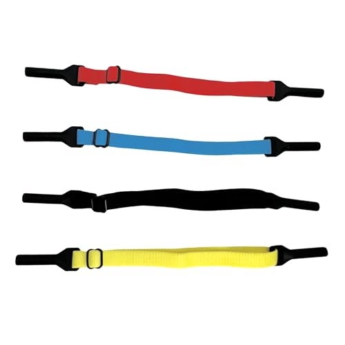 AEC Adjustable Glasses Straps No Tail Holders Around Neck Retainers - Sunglasses Strechable Straps Lanyard for Men Women & Kids (10IN, Blue, 1) - Image 5