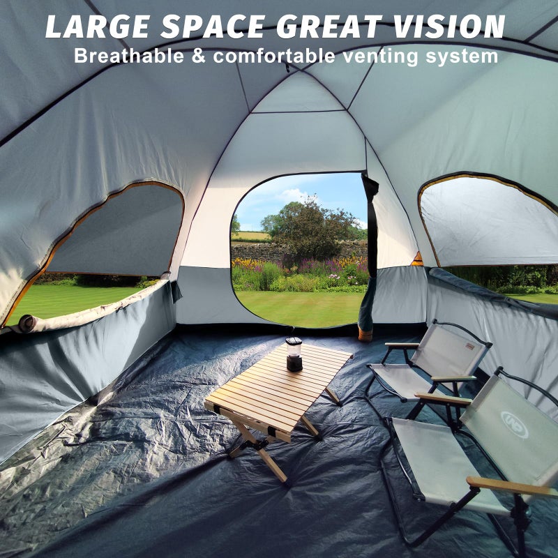 UNP SUV Dome Tent for Camping, Outdoor 6 Person Car Camping Tent, Easy Set Up SUV Tailgate Tent with Rainfly 10' x 10' Vehicle Camping Tent - Image 5