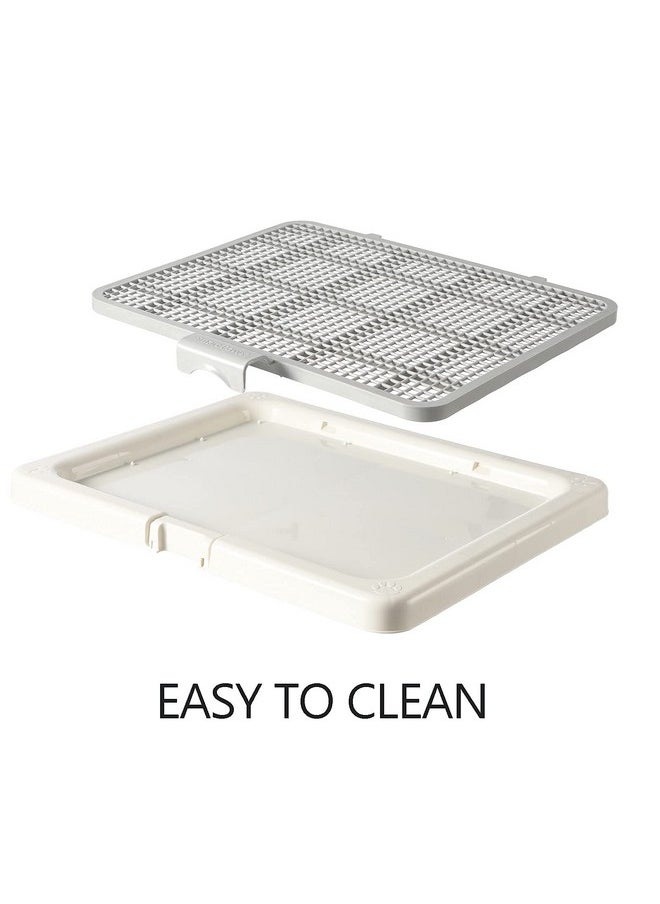 Smart Paws - 3 Sizes Small Puppy Dog Toilet,Poodles Training Tray,Yorkie Pet Pads Holder - Image 1